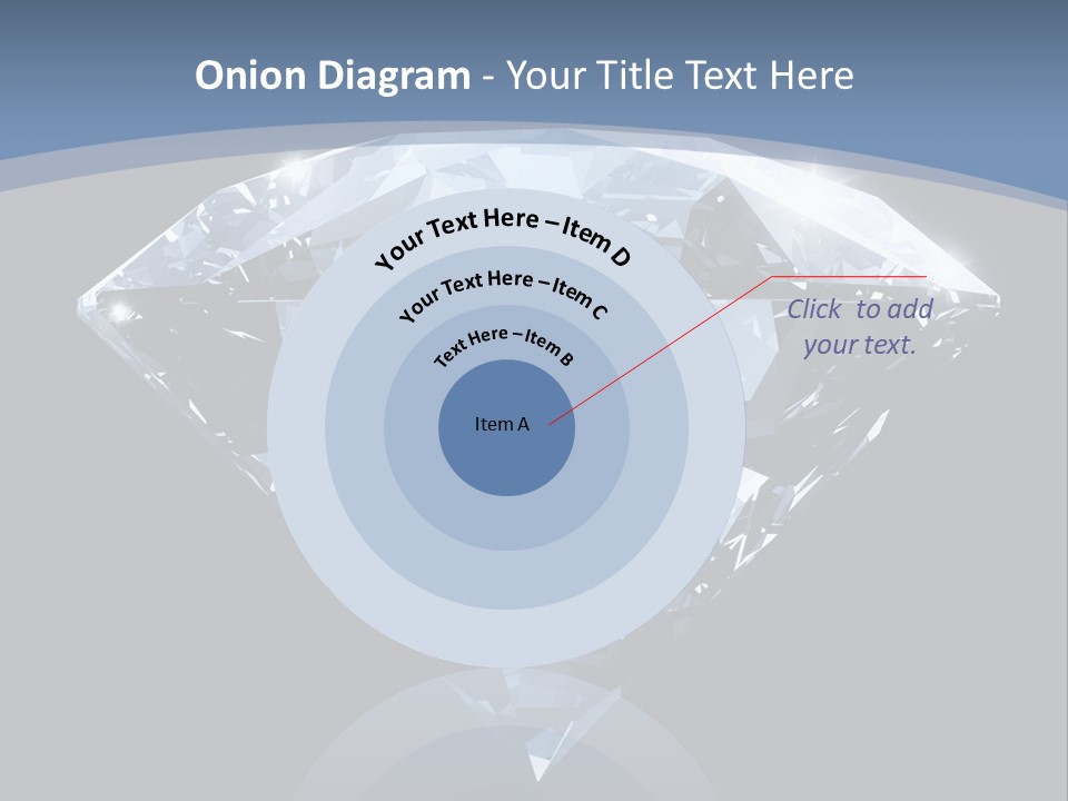Image Glass Shape PowerPoint Template
