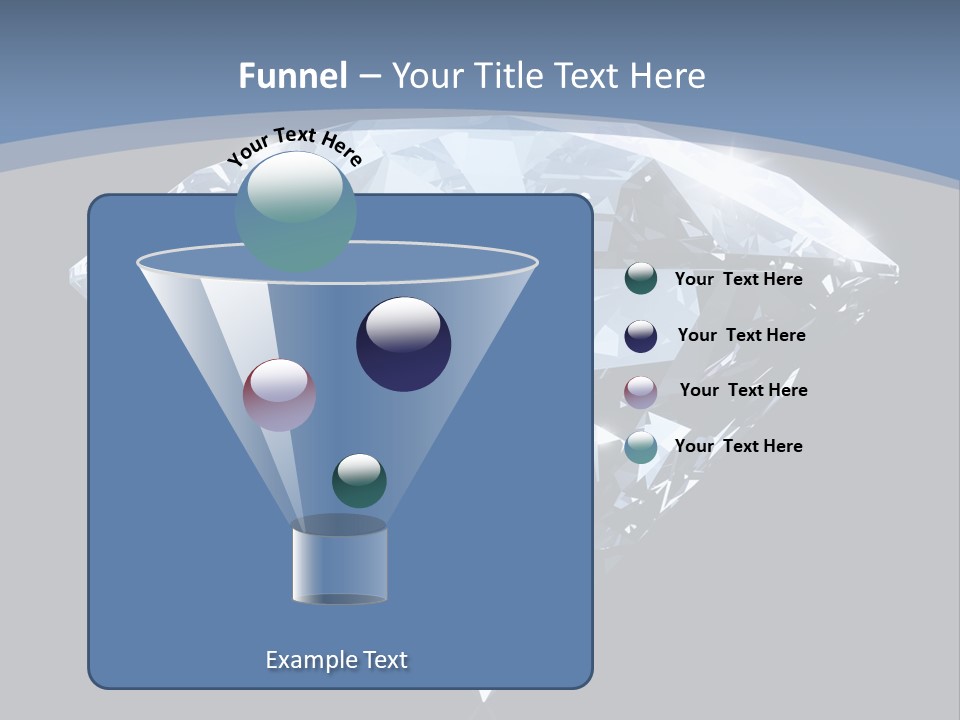 Image Glass Shape PowerPoint Template