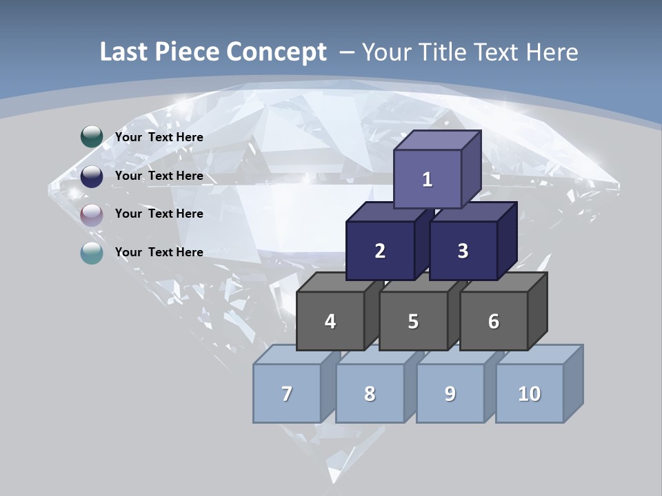 Image Glass Shape PowerPoint Template