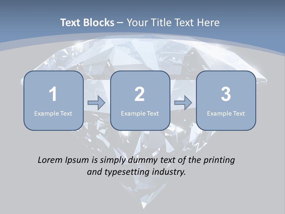 Image Glass Shape PowerPoint Template