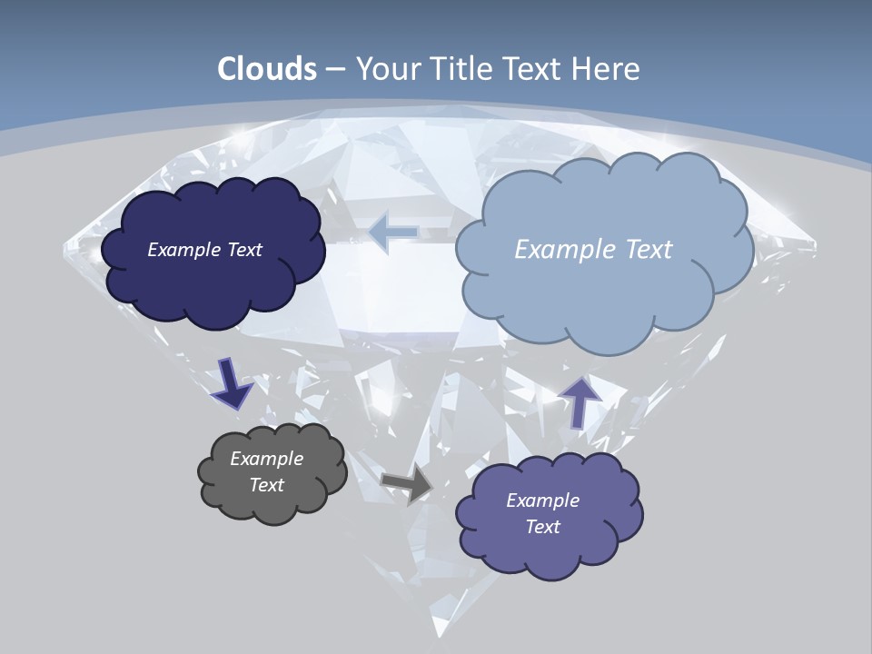 Image Glass Shape PowerPoint Template