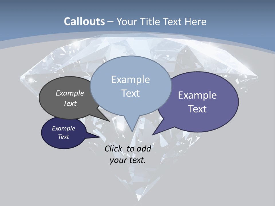 Image Glass Shape PowerPoint Template