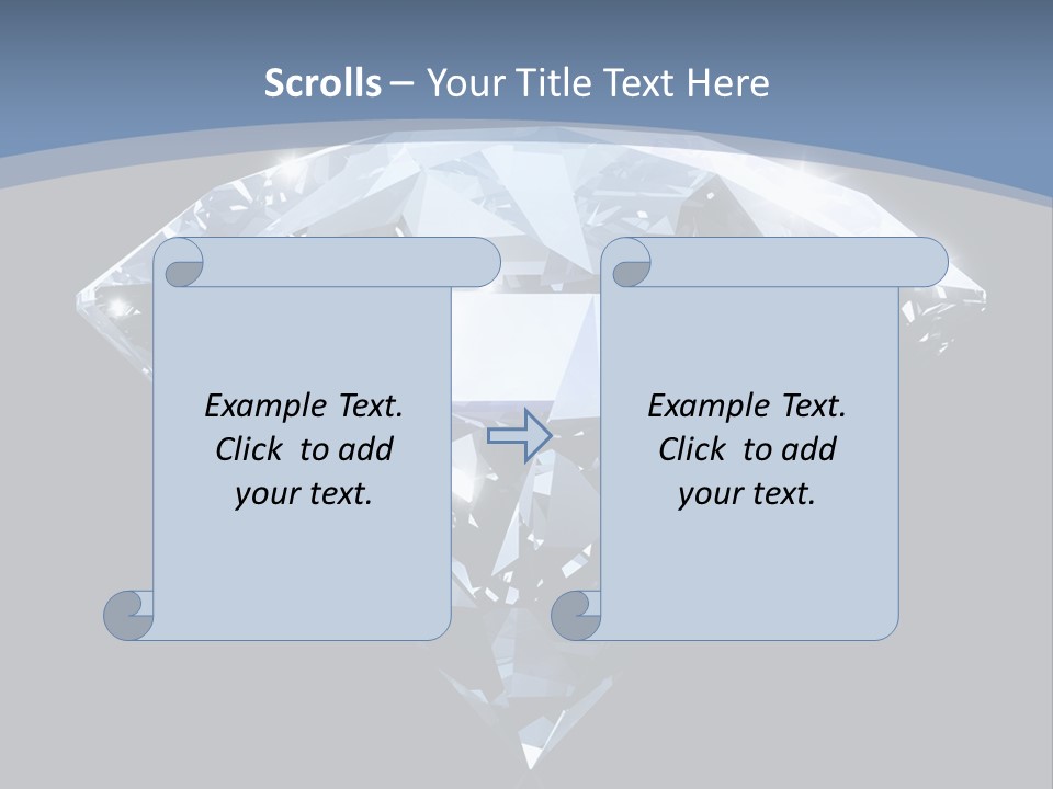 Image Glass Shape PowerPoint Template