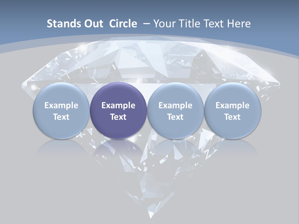 Image Glass Shape PowerPoint Template