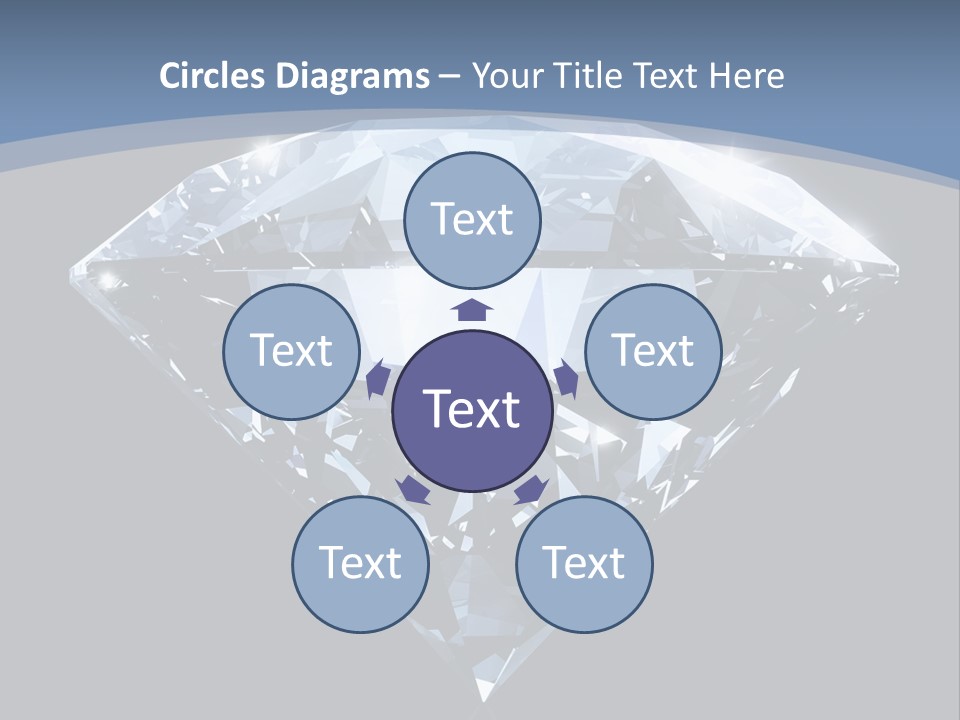 Image Glass Shape PowerPoint Template