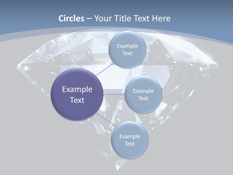 Image Glass Shape PowerPoint Template