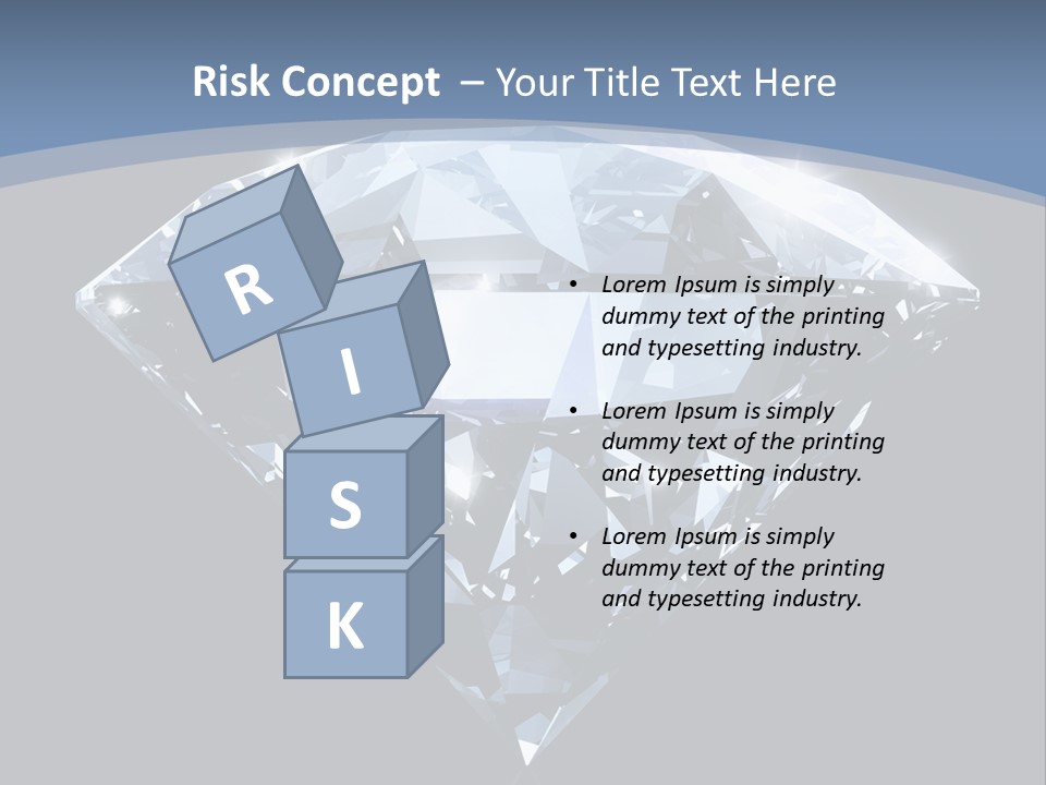 Image Glass Shape PowerPoint Template