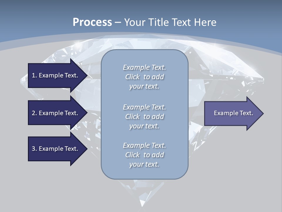 Image Glass Shape PowerPoint Template