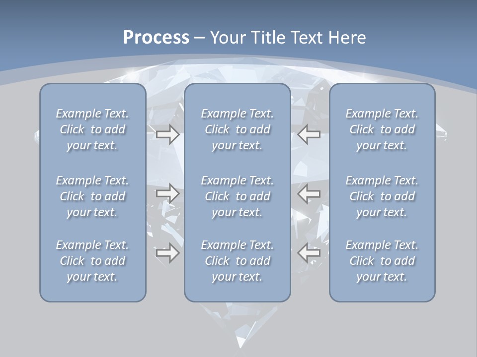 Image Glass Shape PowerPoint Template