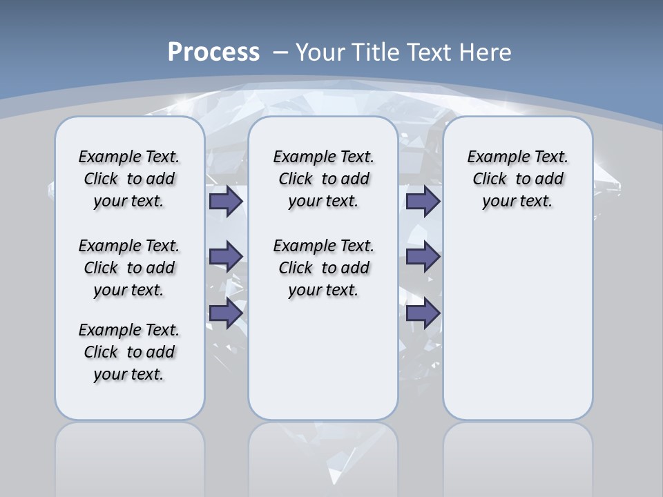 Image Glass Shape PowerPoint Template