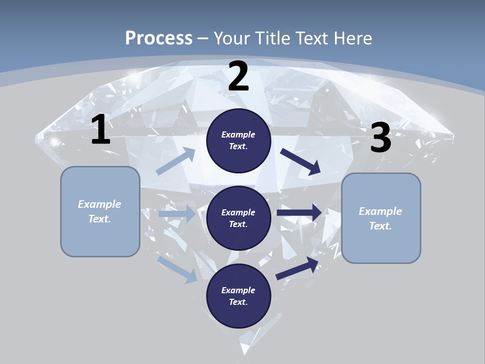 Image Glass Shape PowerPoint Template