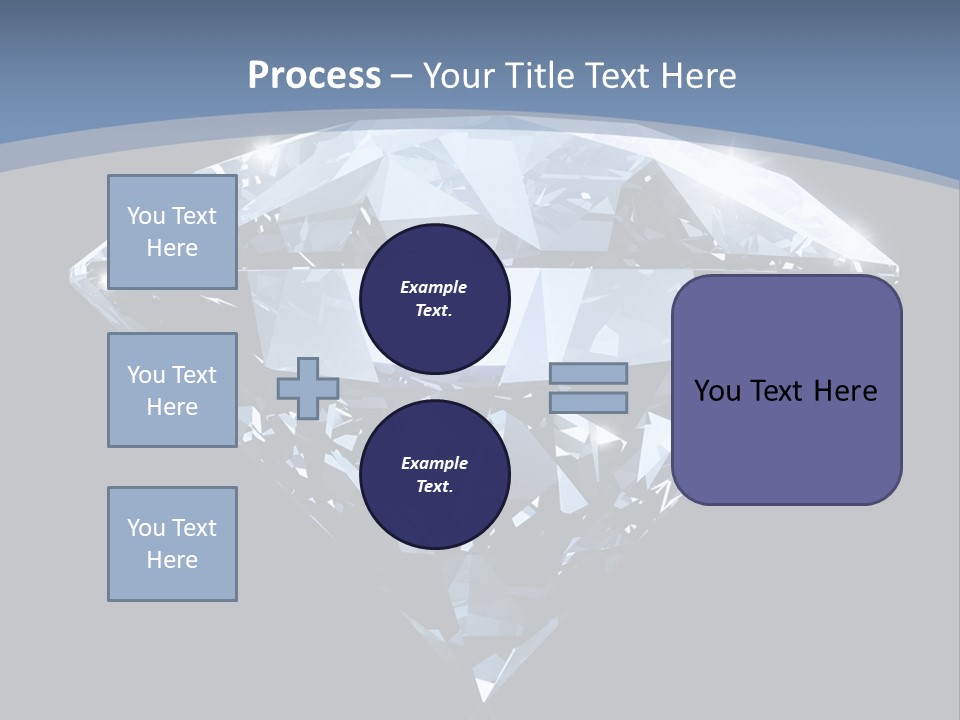 Image Glass Shape PowerPoint Template