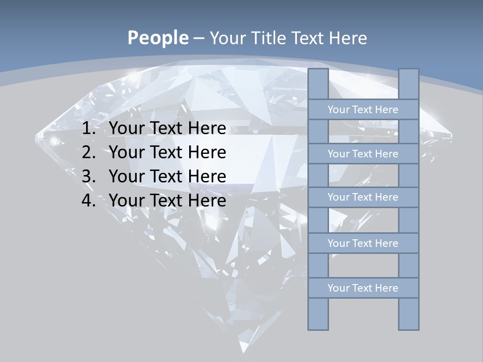 Image Glass Shape PowerPoint Template
