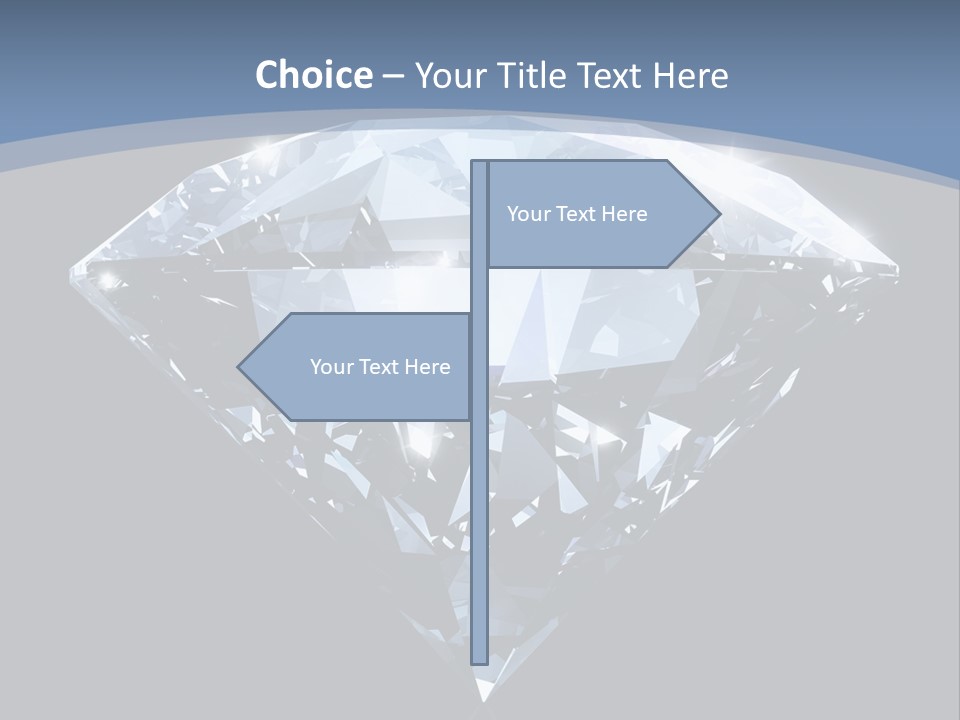 Image Glass Shape PowerPoint Template