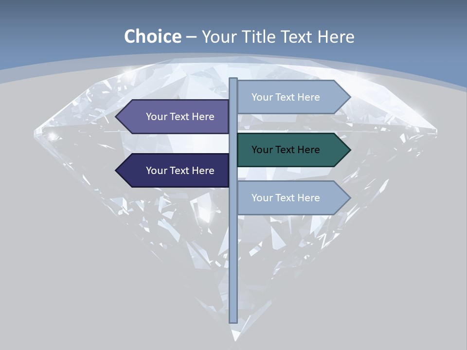 Image Glass Shape PowerPoint Template
