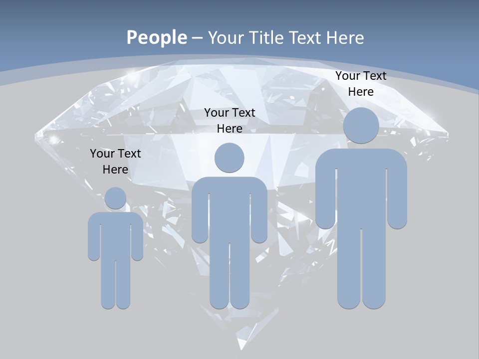 Image Glass Shape PowerPoint Template