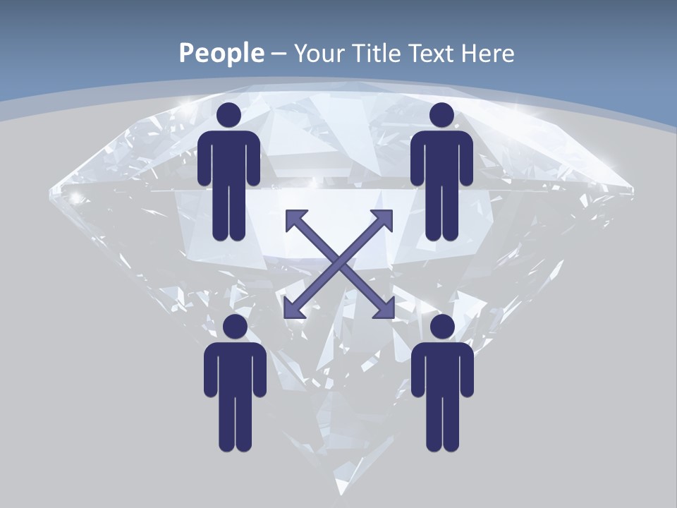 Image Glass Shape PowerPoint Template