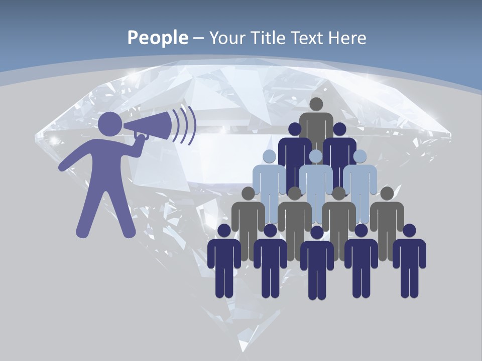 Image Glass Shape PowerPoint Template