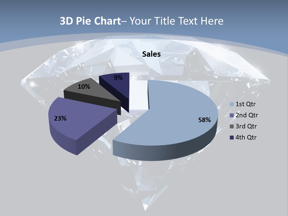 Image Glass Shape PowerPoint Template