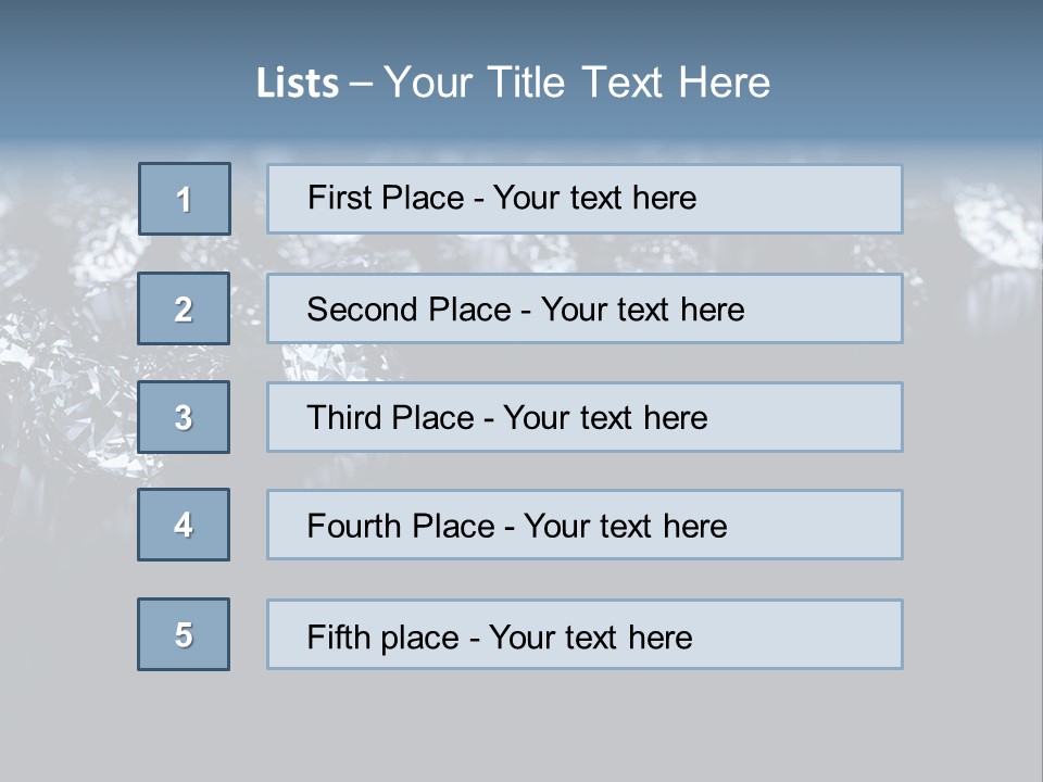 Pure Transparent Power PowerPoint Template