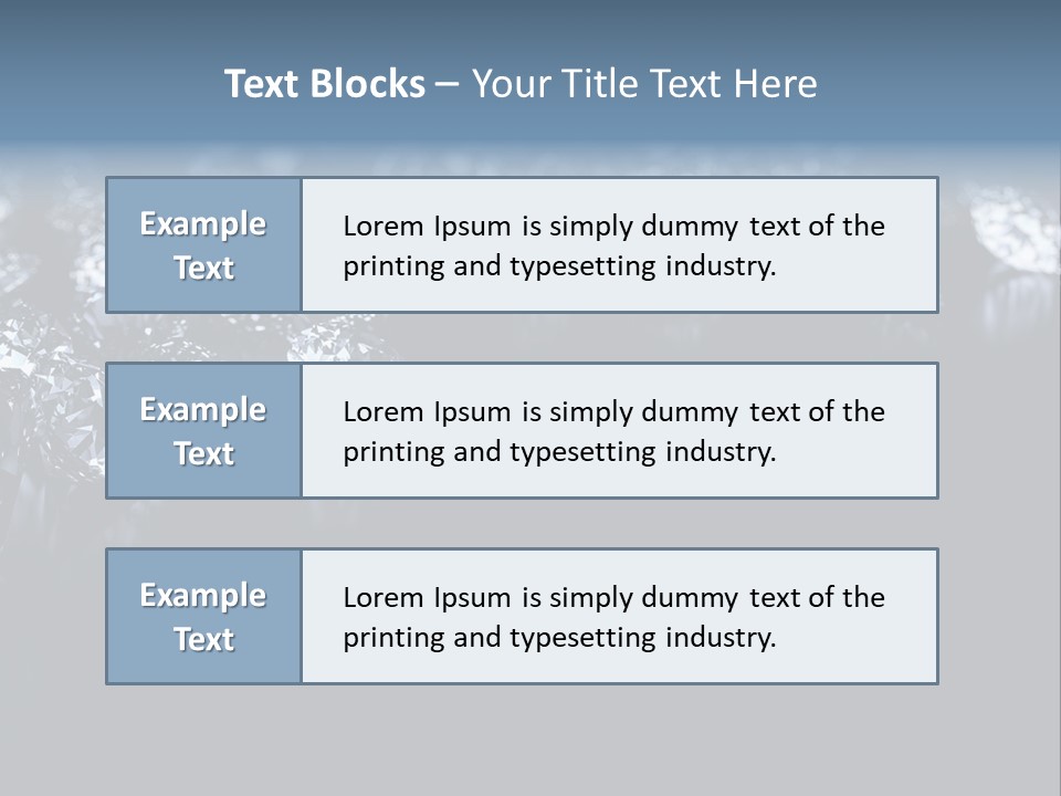 Pure Transparent Power PowerPoint Template