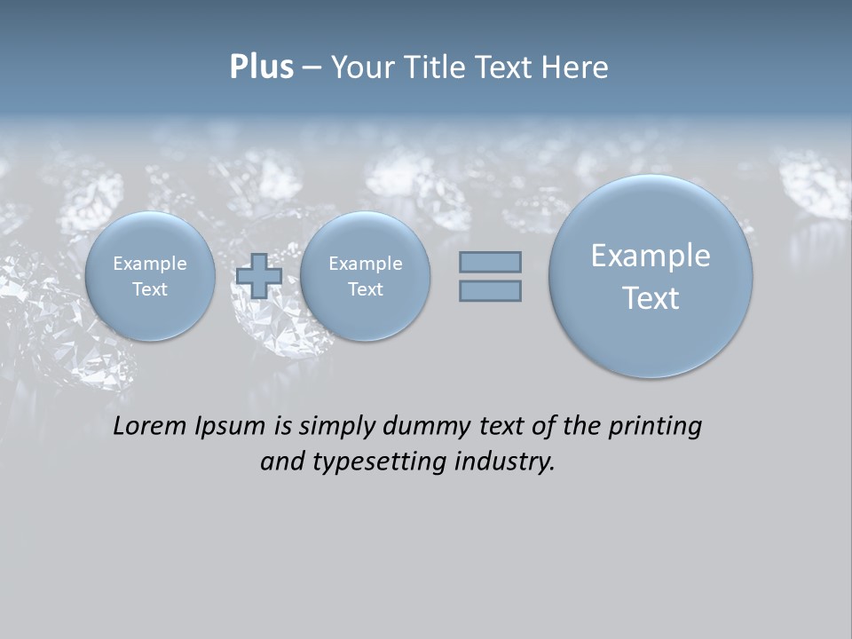 Pure Transparent Power PowerPoint Template