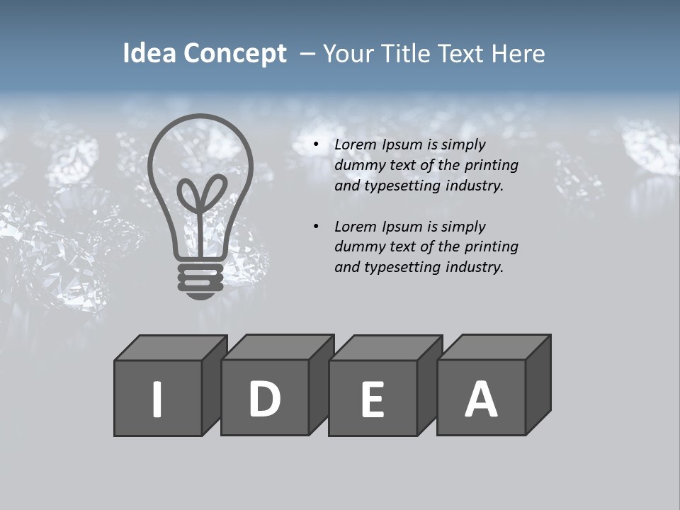 Pure Transparent Power PowerPoint Template