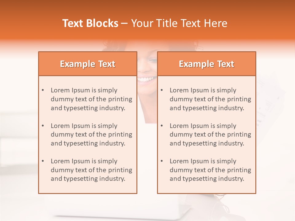 Payment Happy Laptop PowerPoint Template
