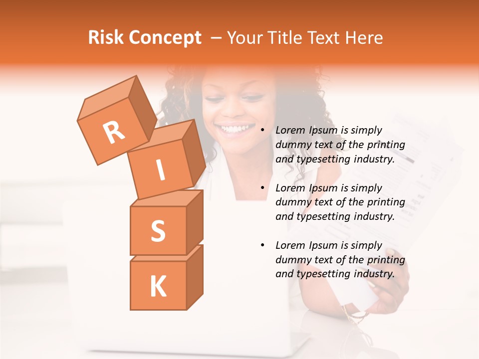 Payment Happy Laptop PowerPoint Template