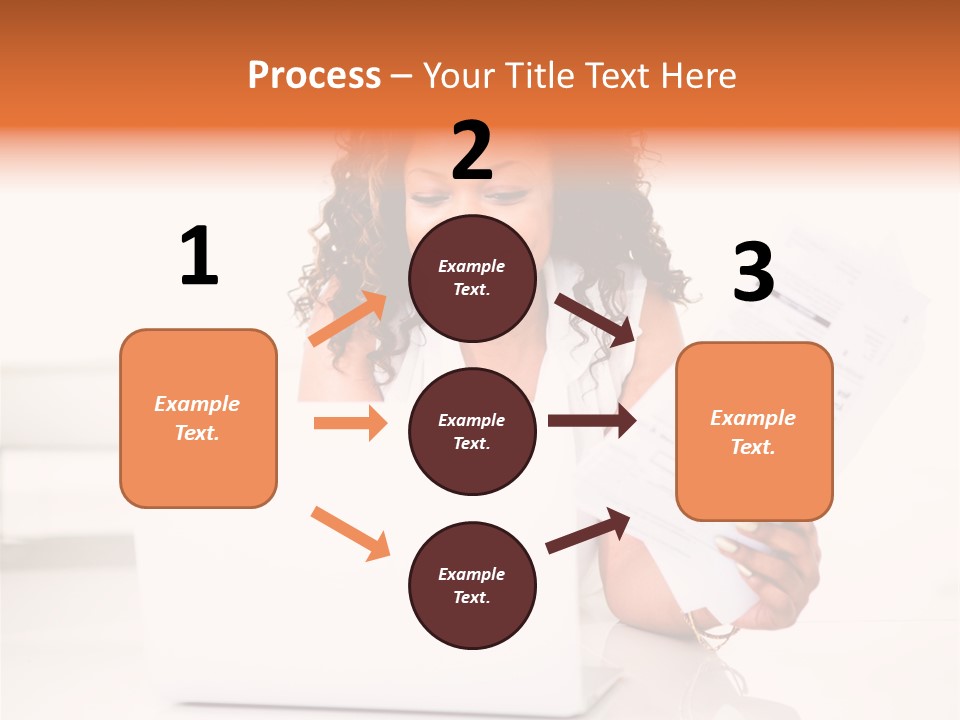 Payment Happy Laptop PowerPoint Template