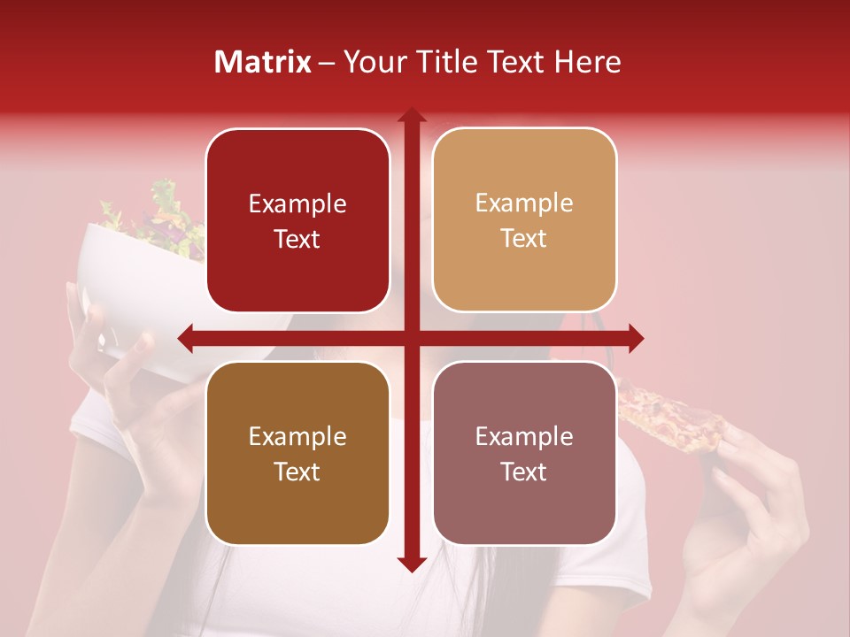 Choosing Joyful Lunch PowerPoint Template