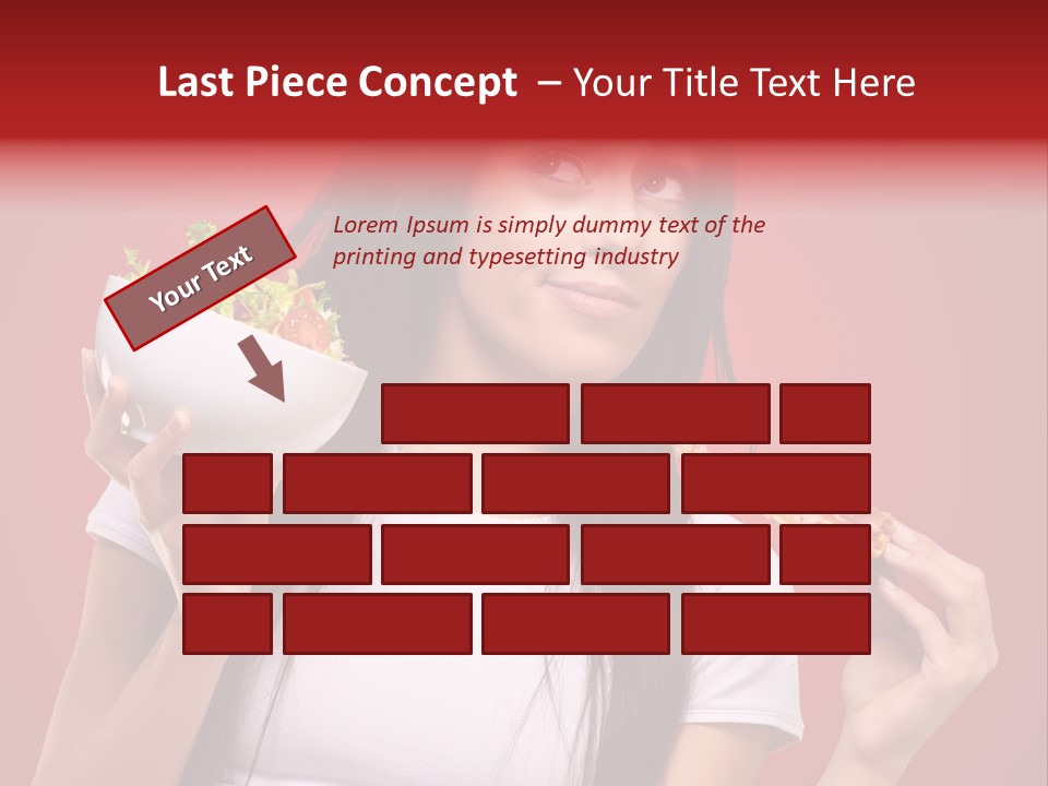Choosing Joyful Lunch PowerPoint Template