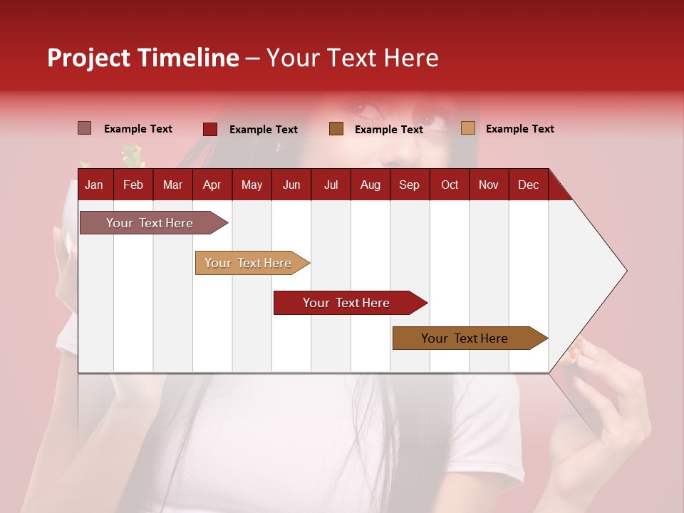 Choosing Joyful Lunch PowerPoint Template