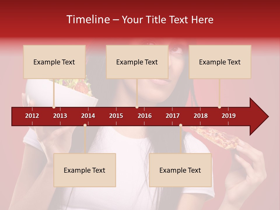 Choosing Joyful Lunch PowerPoint Template