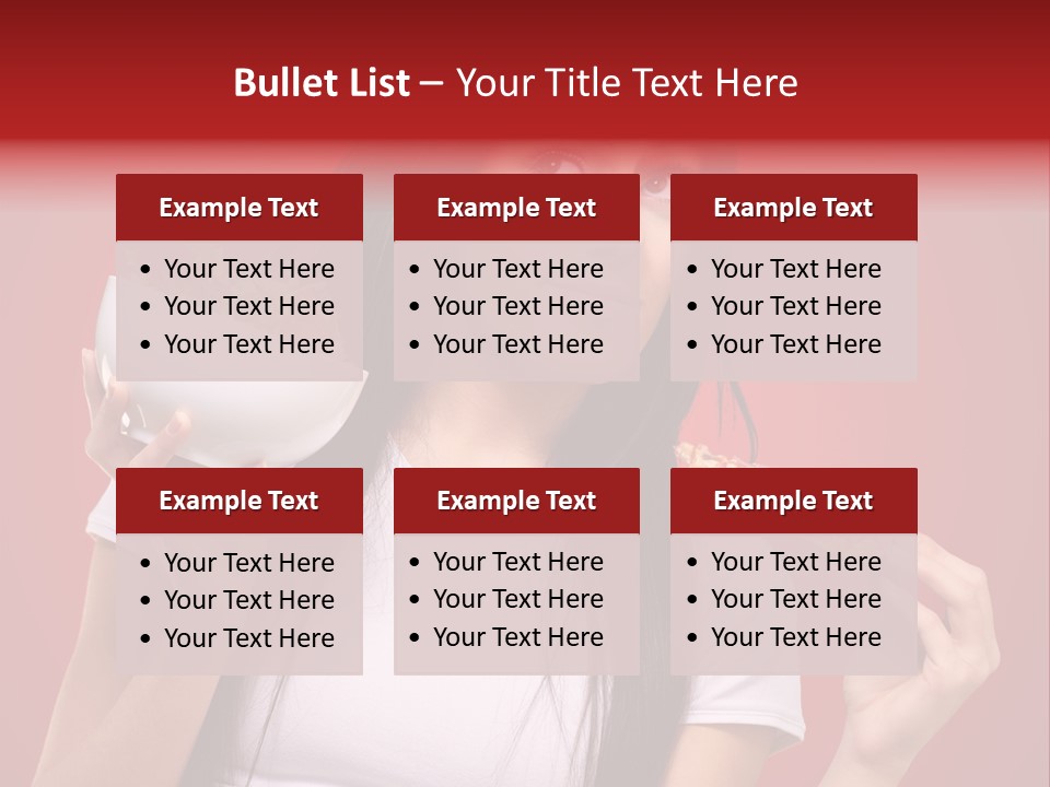 Choosing Joyful Lunch PowerPoint Template