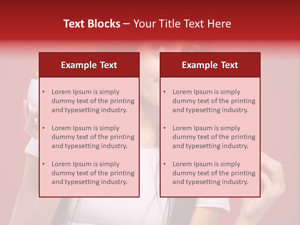 Choosing Joyful Lunch PowerPoint Template