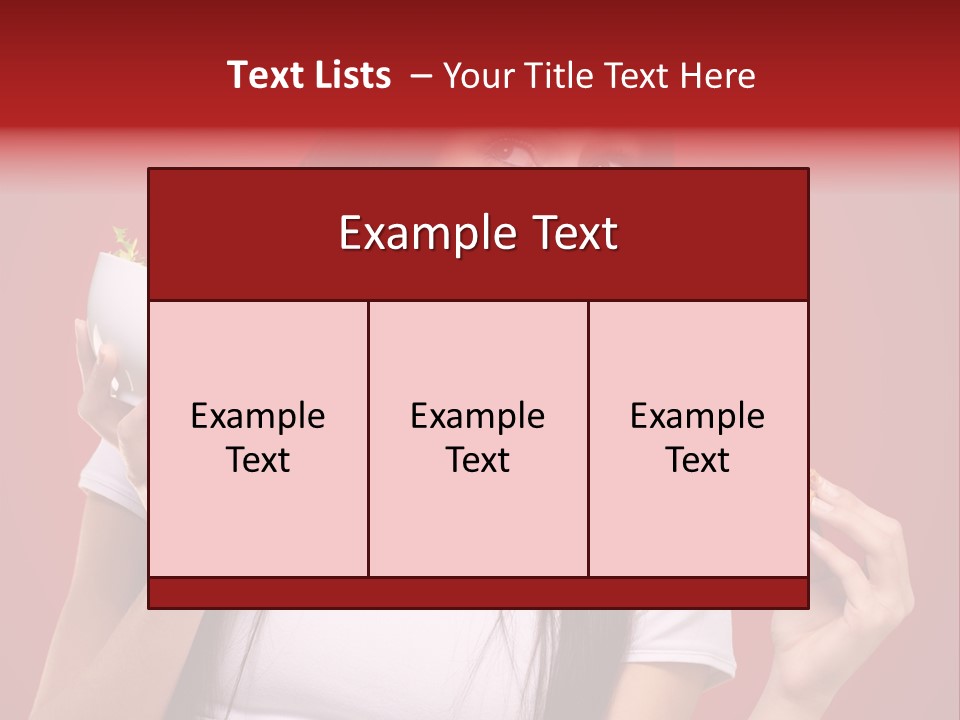 Choosing Joyful Lunch PowerPoint Template