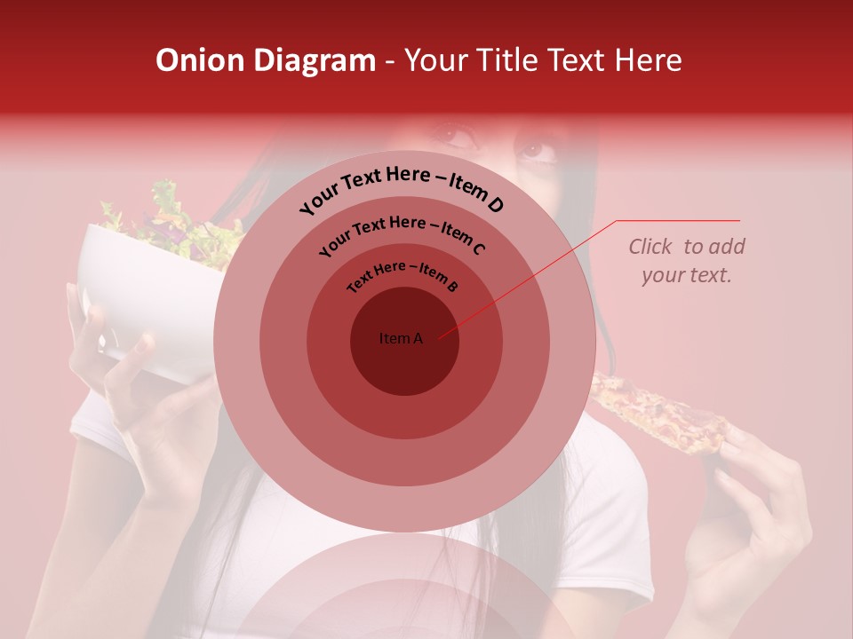 Choosing Joyful Lunch PowerPoint Template