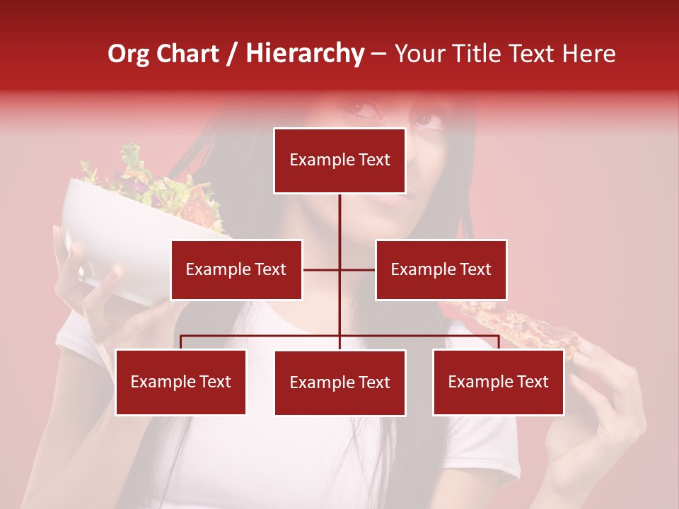 Choosing Joyful Lunch PowerPoint Template