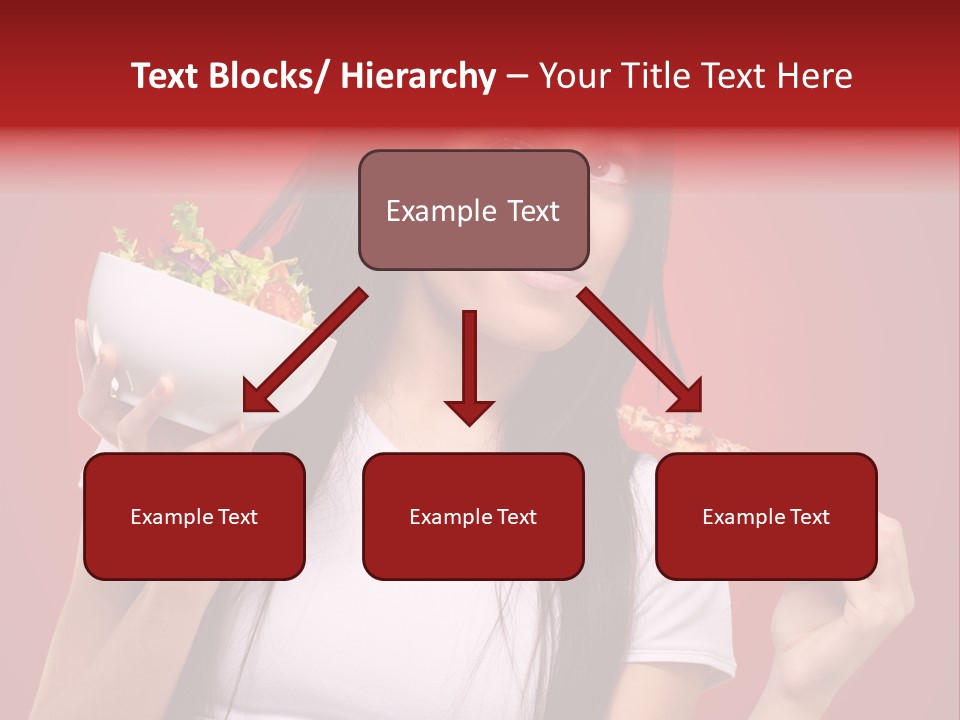 Choosing Joyful Lunch PowerPoint Template