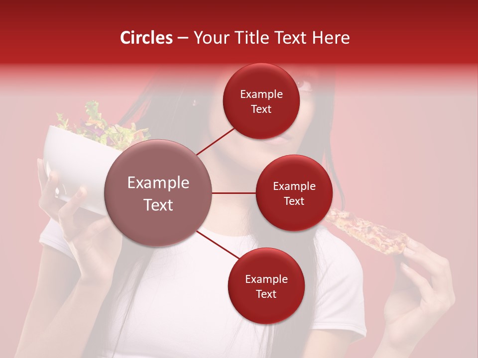 Choosing Joyful Lunch PowerPoint Template