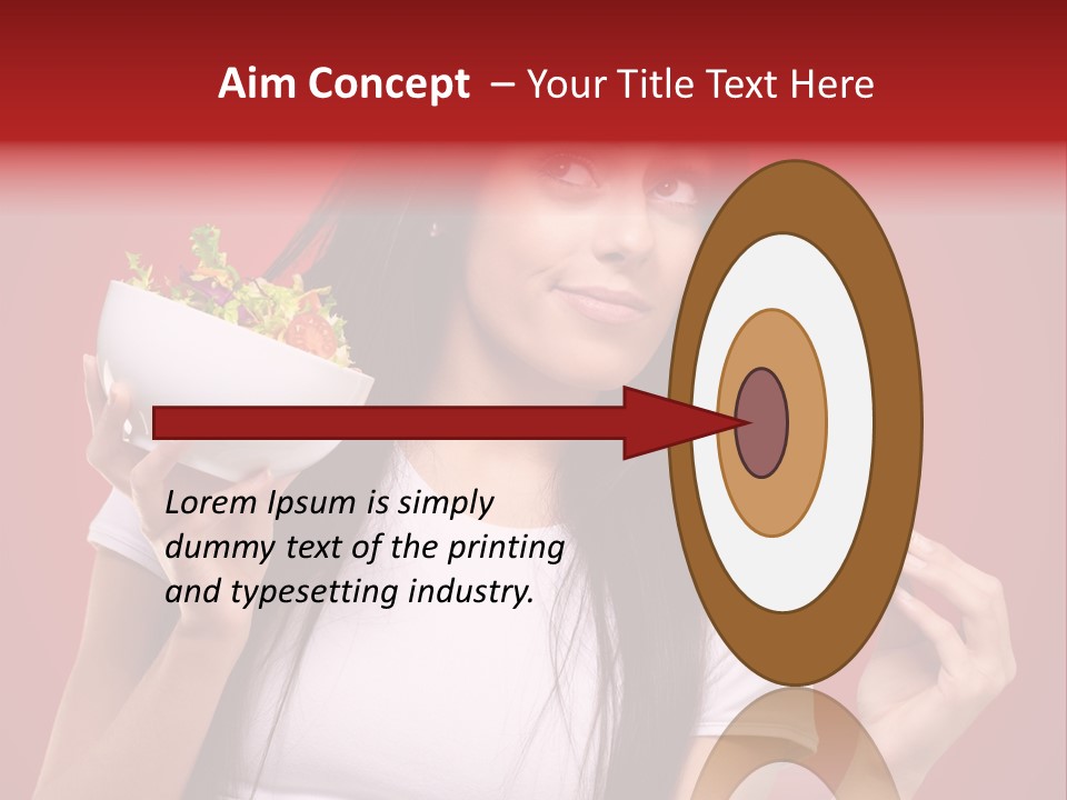 Choosing Joyful Lunch PowerPoint Template