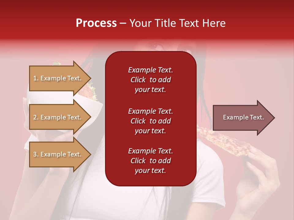 Choosing Joyful Lunch PowerPoint Template