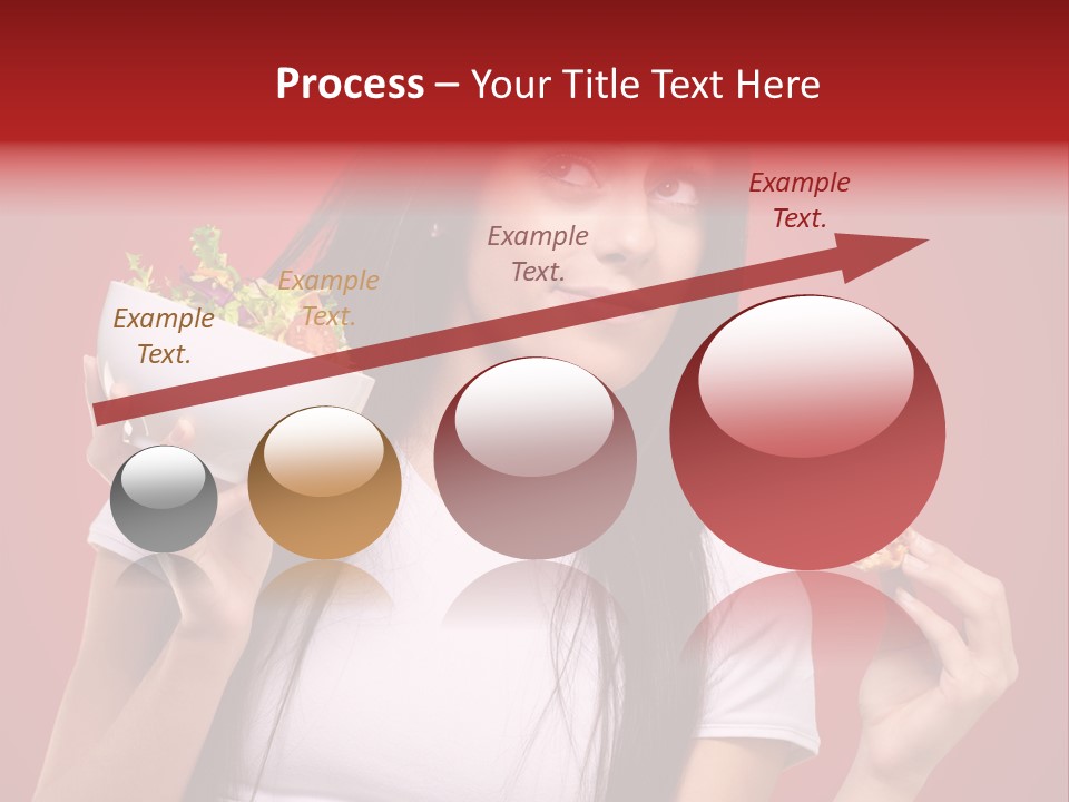 Choosing Joyful Lunch PowerPoint Template