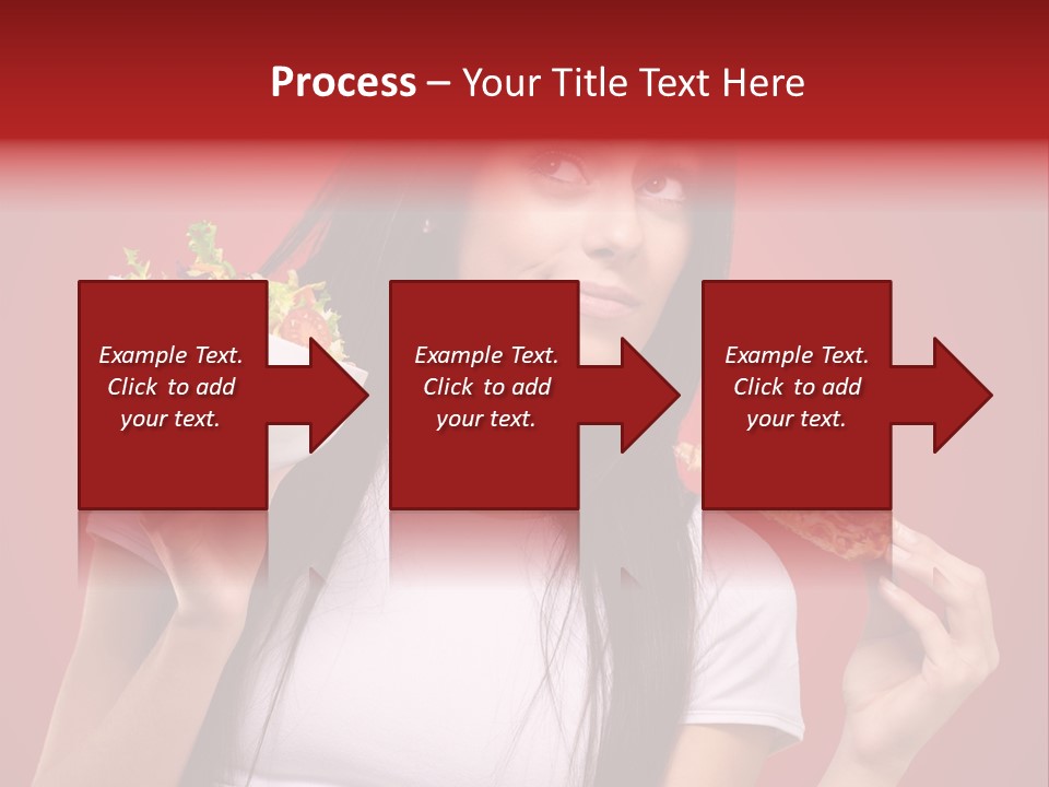 Choosing Joyful Lunch PowerPoint Template