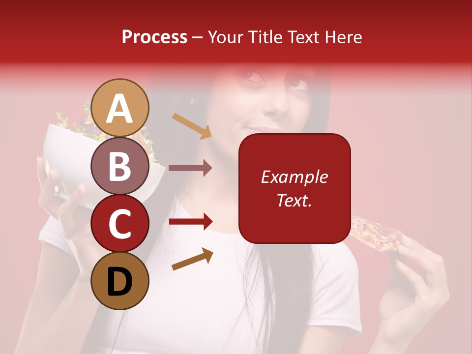 Choosing Joyful Lunch PowerPoint Template