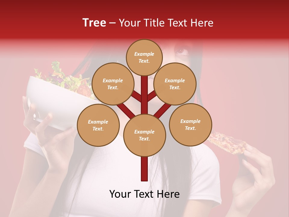 Choosing Joyful Lunch PowerPoint Template