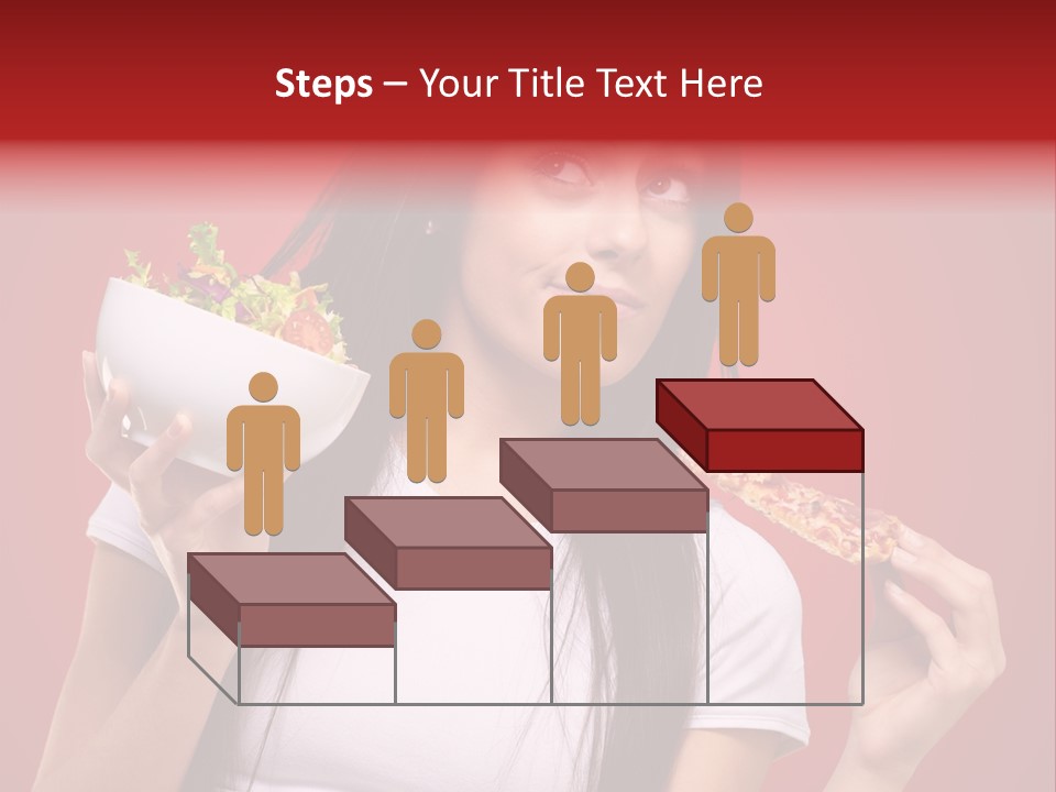 Choosing Joyful Lunch PowerPoint Template