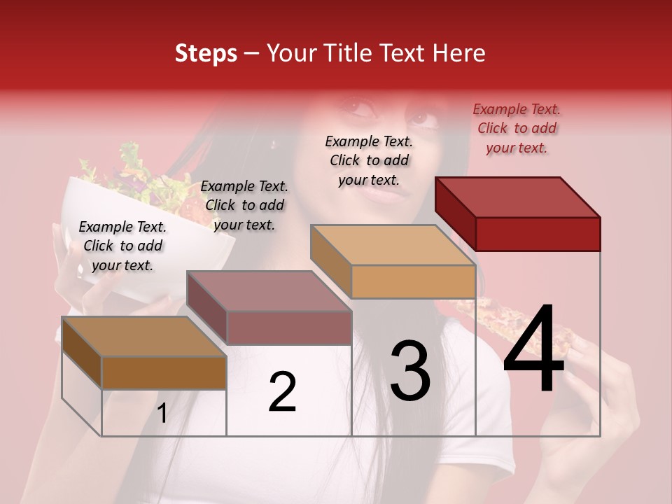 Choosing Joyful Lunch PowerPoint Template