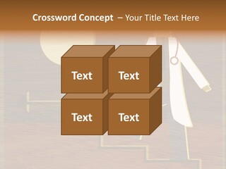 Improvement Direction White PowerPoint Template
